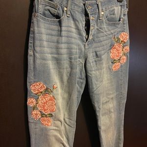 Skinny Embroidered Guess Jeans